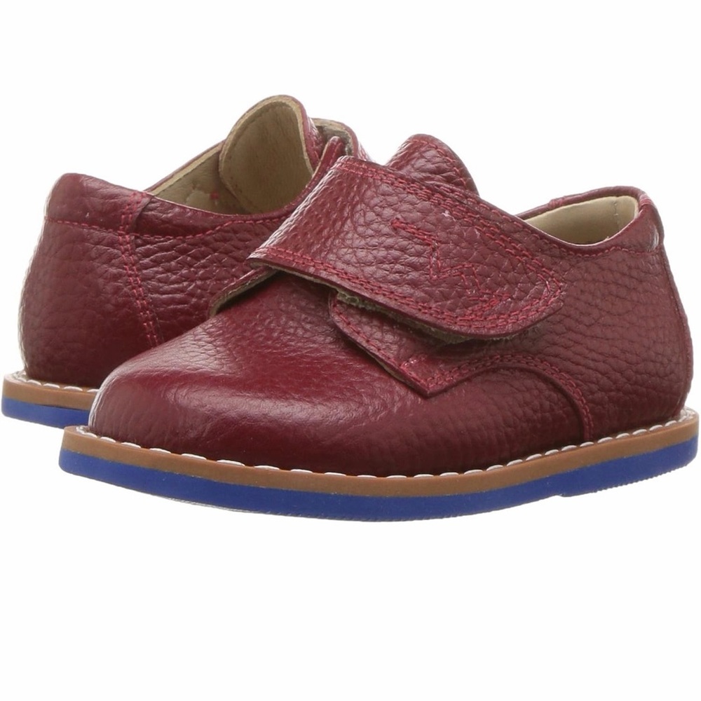 Elephantito Burgundy Leather Dress Shoes